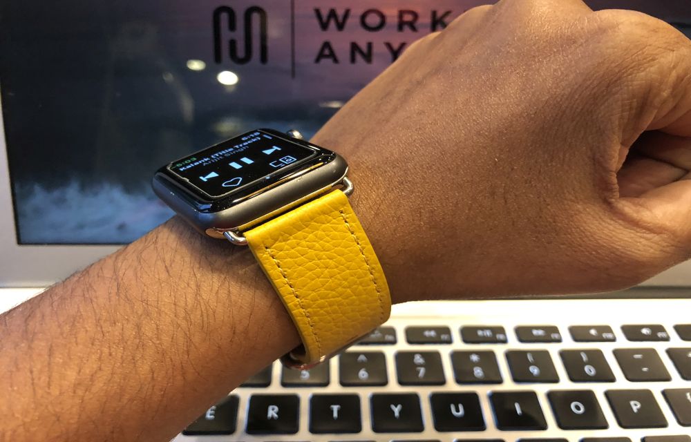 Get the Classic Buckle Leather Band for Apple Watch at just $24.99