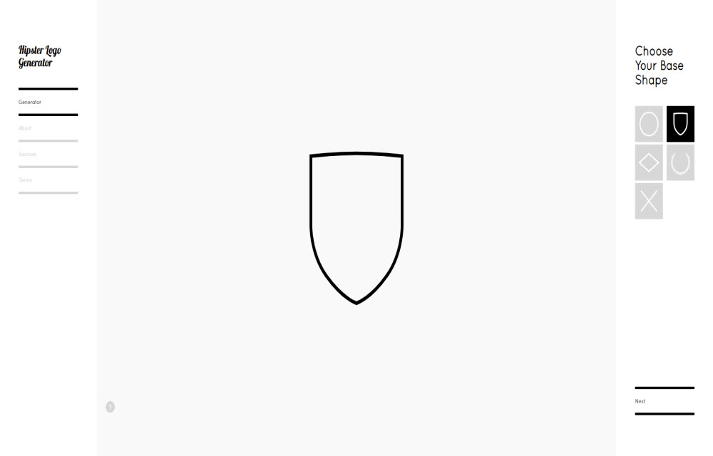 Hipster Logo Generator