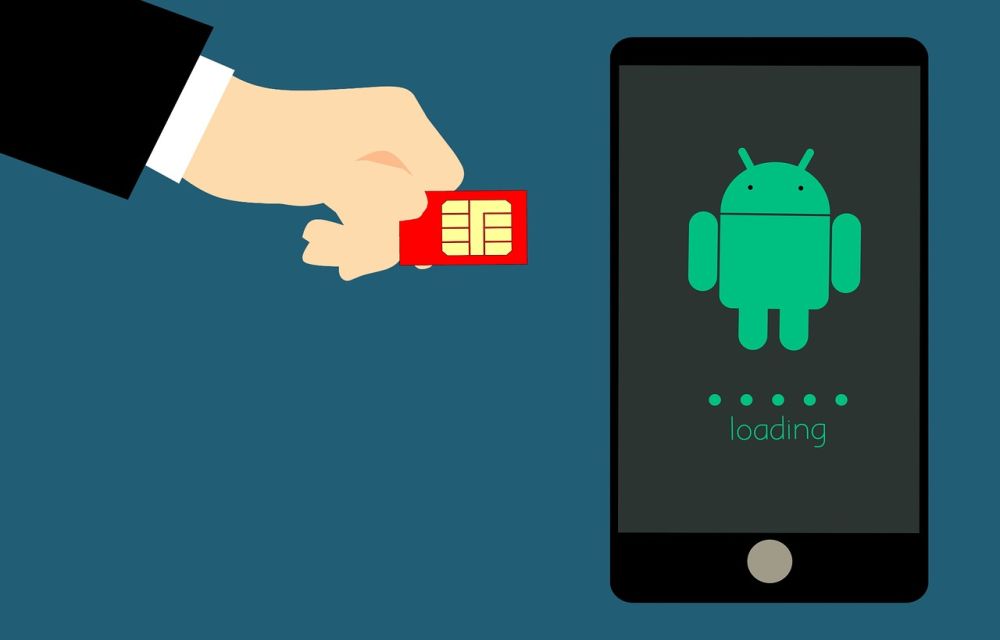 Inserting SIM card in Android