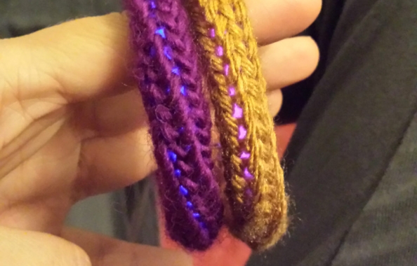 AI knitting technique