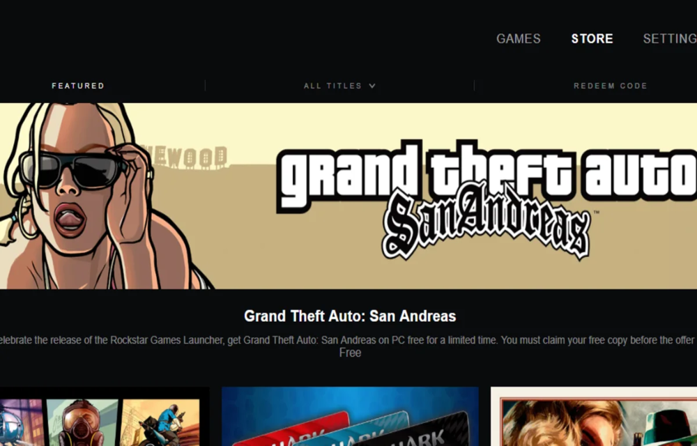 Rockstar Games Launcher