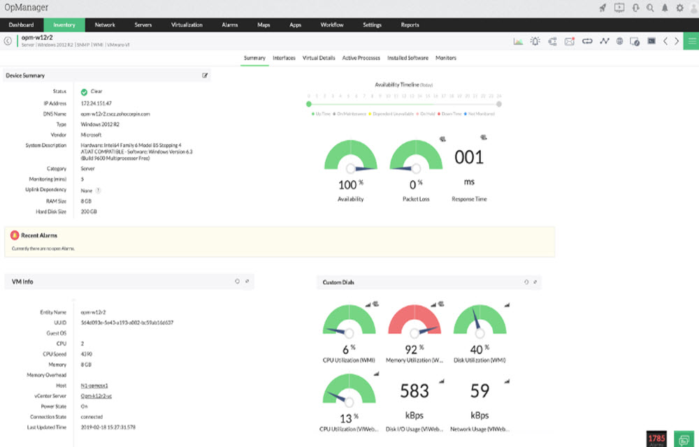 ManageEngine OpManager