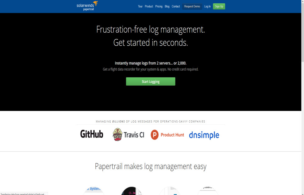Solarwinds Papertrail