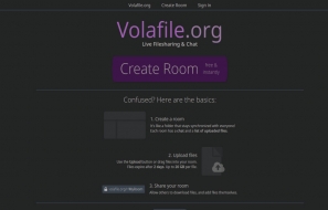 Volafile.org is a chat room service with anonymous file sharing