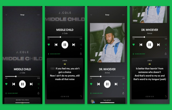 Spotify lyrics