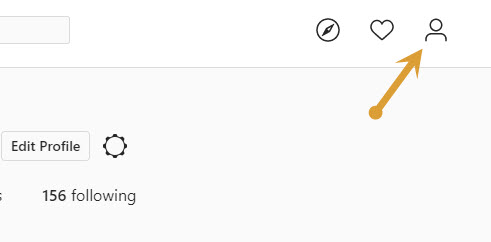 Instagram profile tab