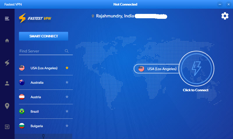 FastestVPN Servers