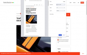 How to print Web Pages in Google Chrome