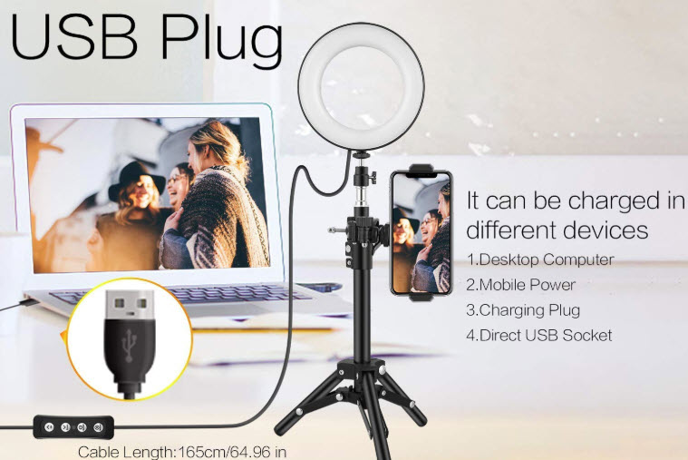 Mbuynow 16-inch LED Camera Ring light with stand