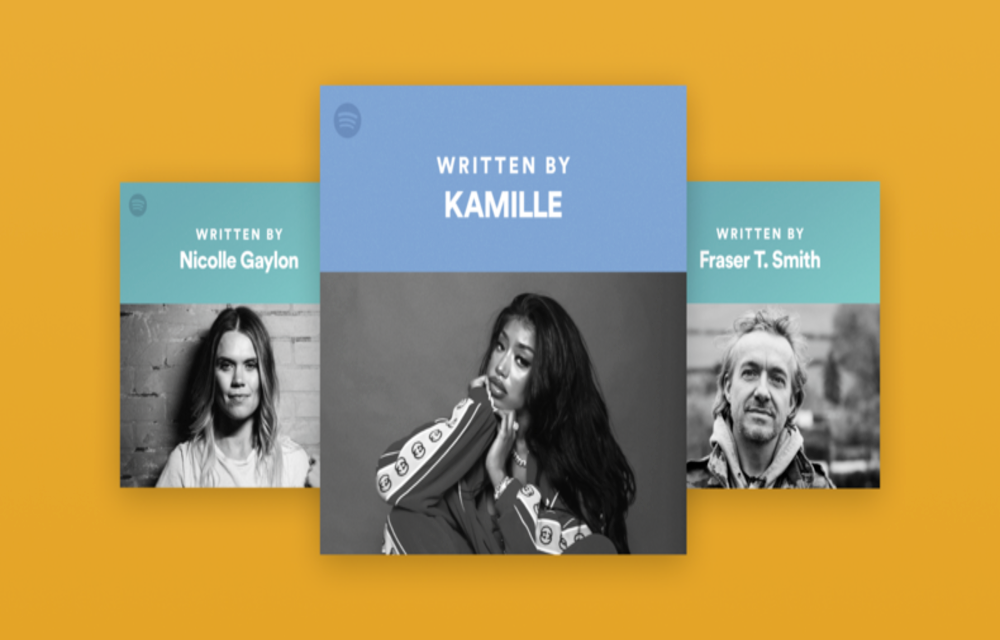 Spotify songwriters page