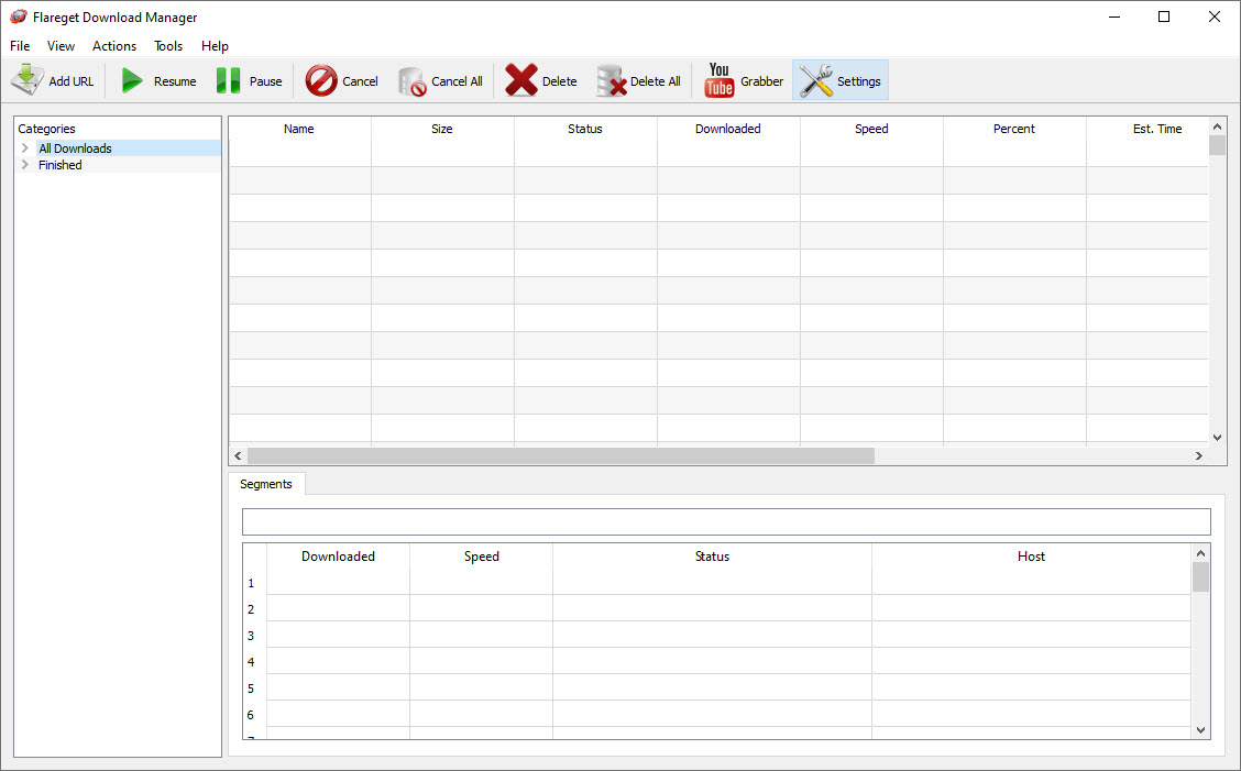 Flareget Download Manager