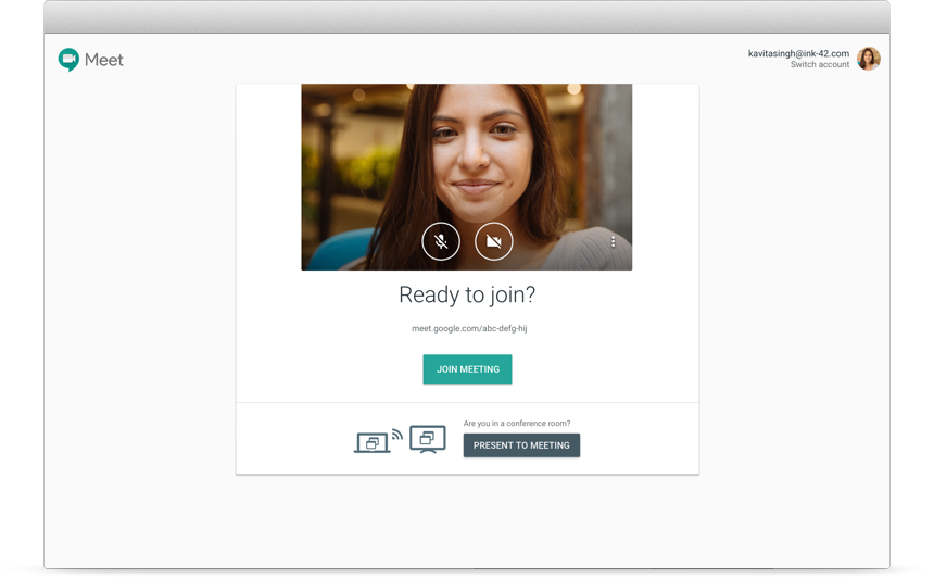 Google Hangouts Meet