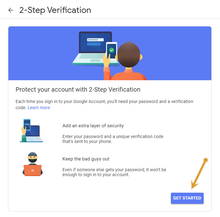 How To Turn On Google Two Factor Authentication