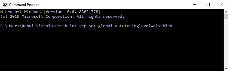 command execution