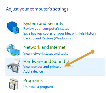 View devices and printers