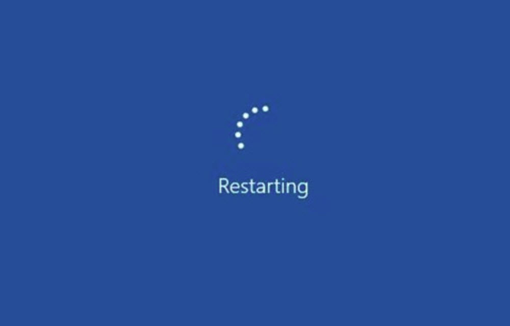 Windows restart