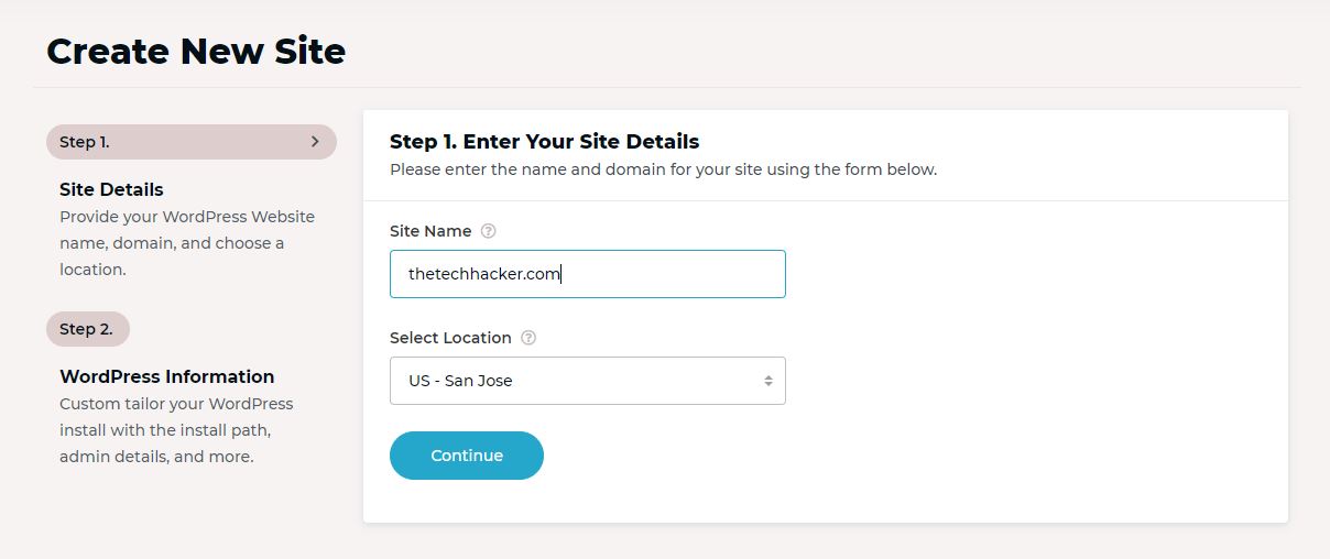 Adding new site to OnRocket