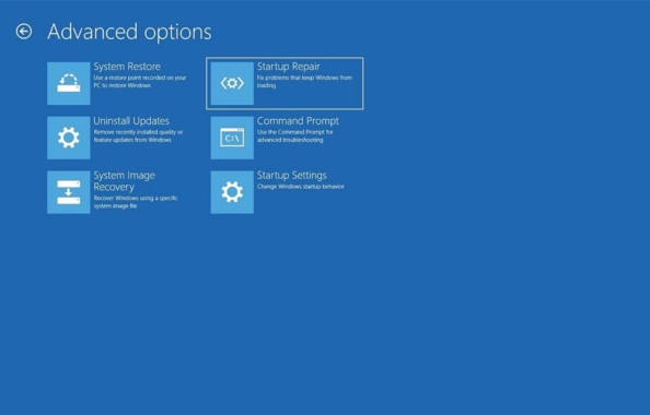 Windows Startup Repair