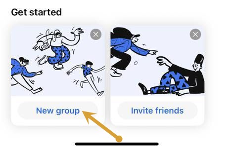 Creating new group on Signal