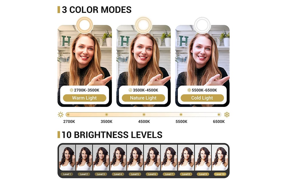 TONOR TRL-20 Color Modes