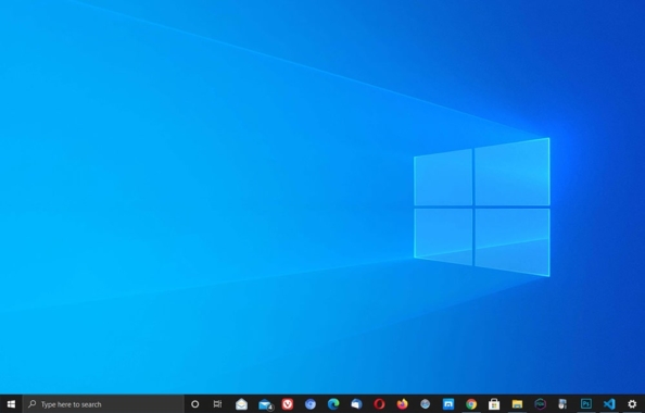 Hide Windows 10 Taskbar