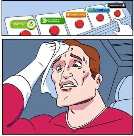 downlaod button meme