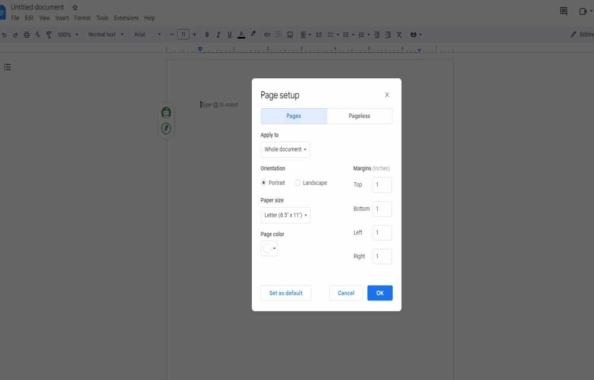 How to Change the Margins in Google Docs