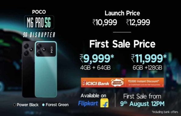 POCO M6 Pro 5G Unveiled At An Unbeatable Price Of INR 9,999