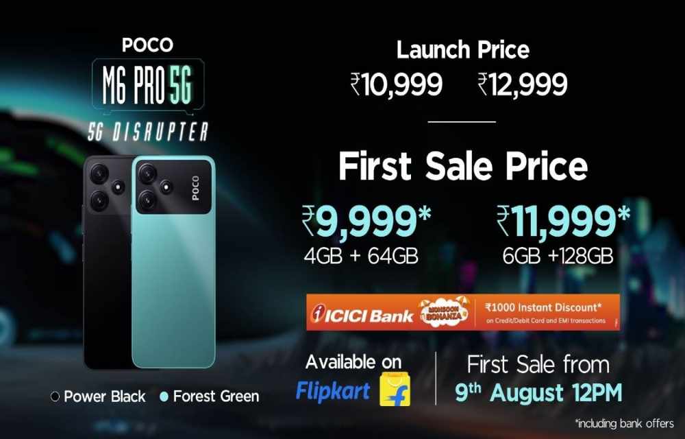 Poco M6 Pro 5g Snapped Up In 15 Minutes Sold Out On Flipkart Thetechhacker 9986