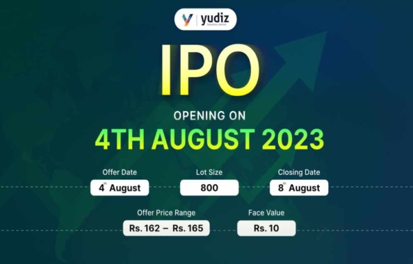 Yudiz Solutions Ltd IPO to Launch on August 4, 2023, with Price Band Set at Rs 162 to Rs 165