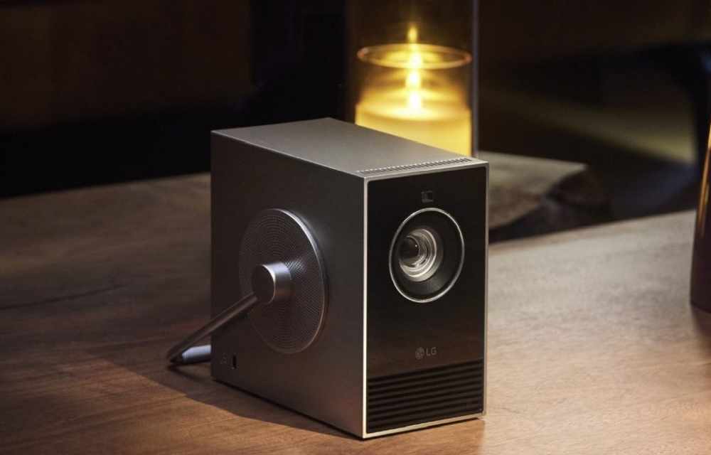 LG Introduces CineBeam Qube Featuring Remarkable 4K Projection up to 120 Inches