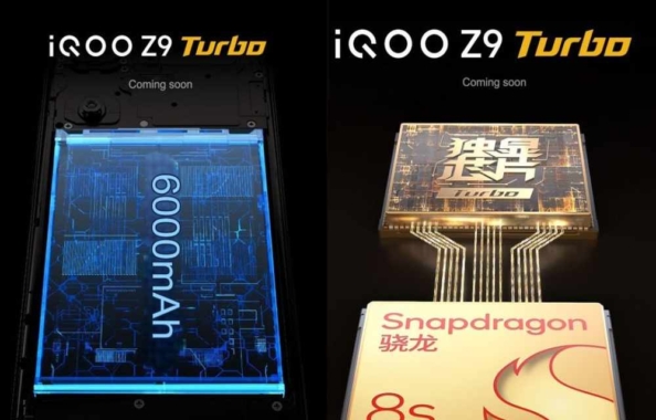 iQOO Z9 Turbo Teaser Reveals Snapdragon 8s Gen 3, Massive 6000mAh Battery for April Launch