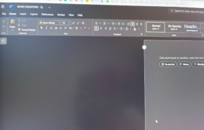 Microsoft Word Not Converting Equations