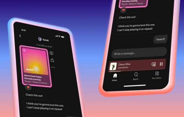 Spotify Goes Social DMs