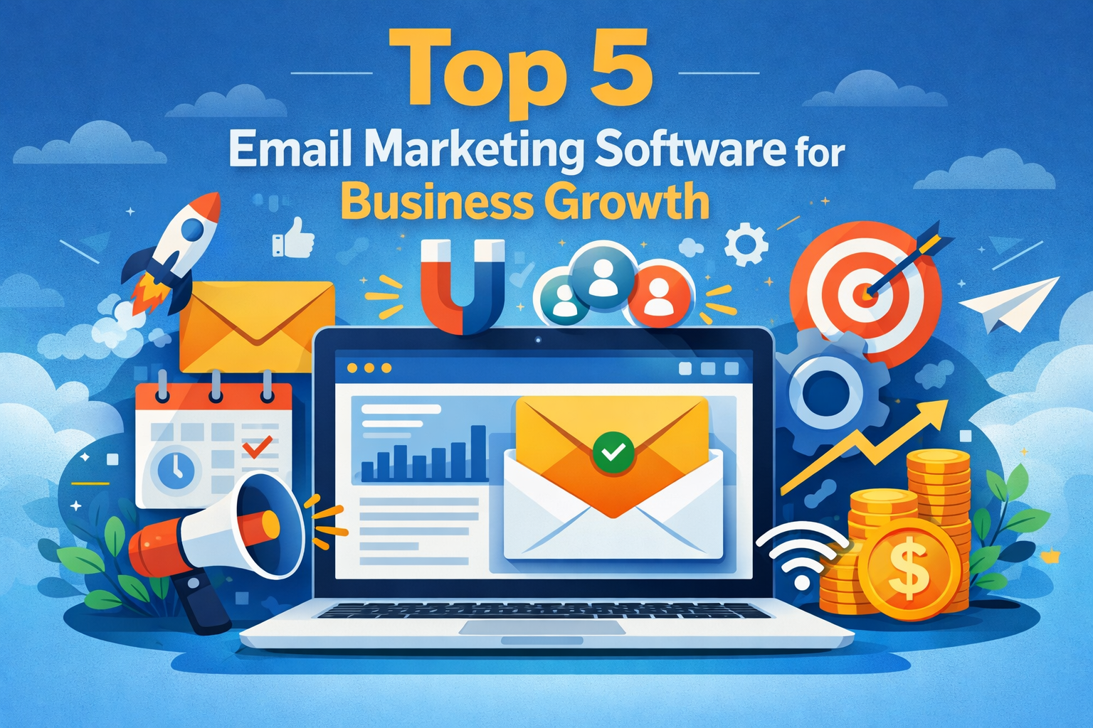 Top 5 Email Marketing Software for Business Growth