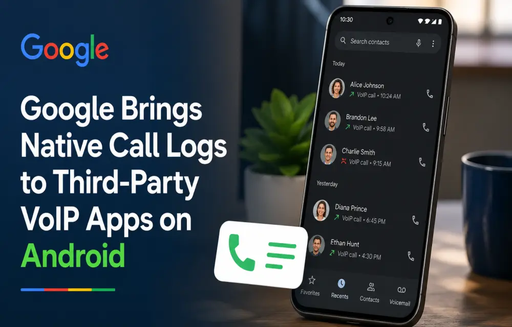 Google Brings Native Call Logs to Third-Party VoIP Apps on Android