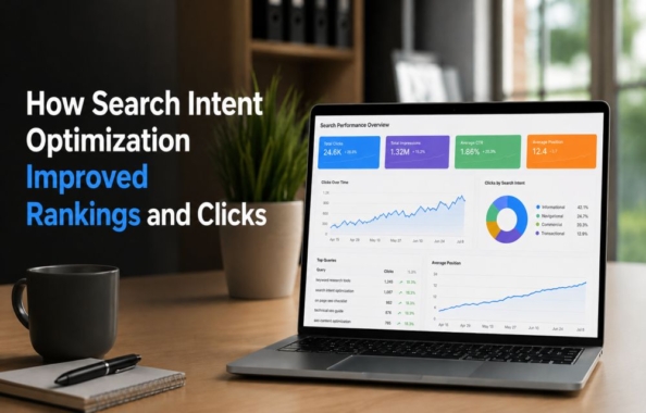 How Search Intent Optimization Improved Rankings and Clicks
