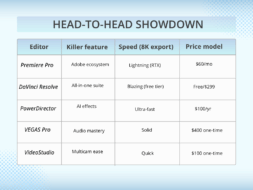 editor tools comparision