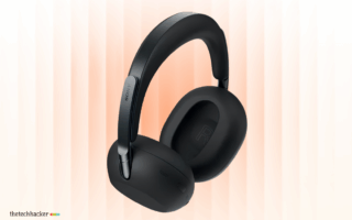 A high-resolution close-up product shot of the luxury Sony 1000X The ColleXion over-ear headphones, highlighting the polished stainless steel chassis, thick black vegan leather ear cushions, and the dedicated 360 Reality Audio physical button.