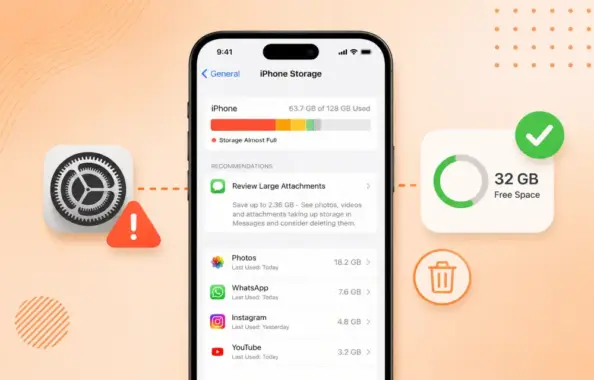 How to Fix iPhone Showing Low Storage Space When You Still Have Free Space