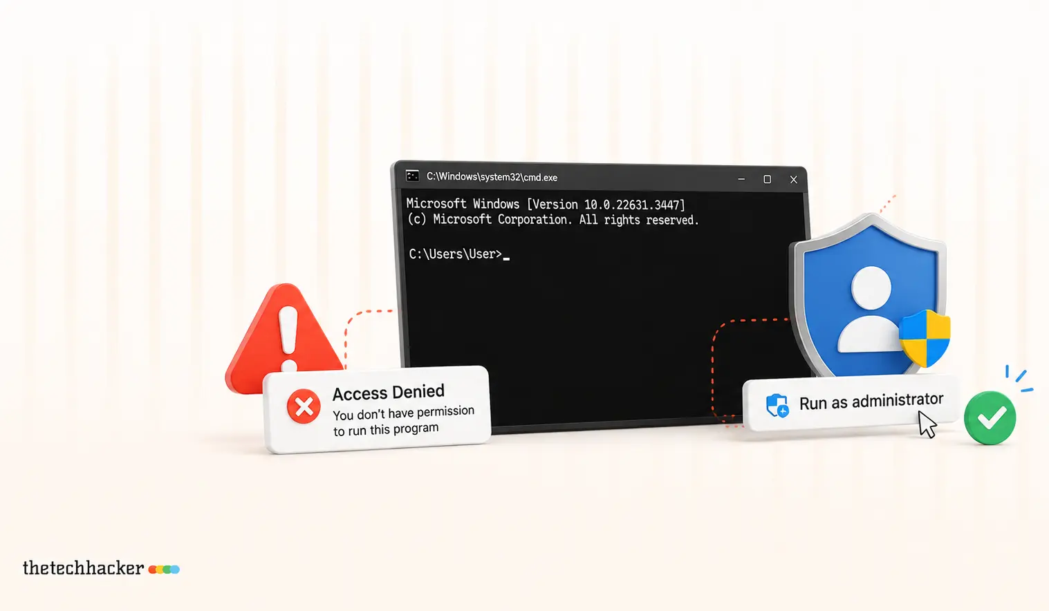 How To Fix 'Run as Administrator' Access Denied in CMD
