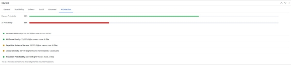 CLIX SEO - AI CONTENT DETECTOR