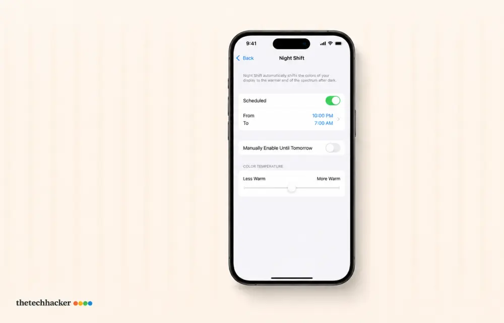 How To Fix iPhone iOS 26 Night Shift Auto Turn-Off