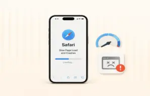 How to Fix Safari Slow Page Load and Crashes After iOS 26 Update