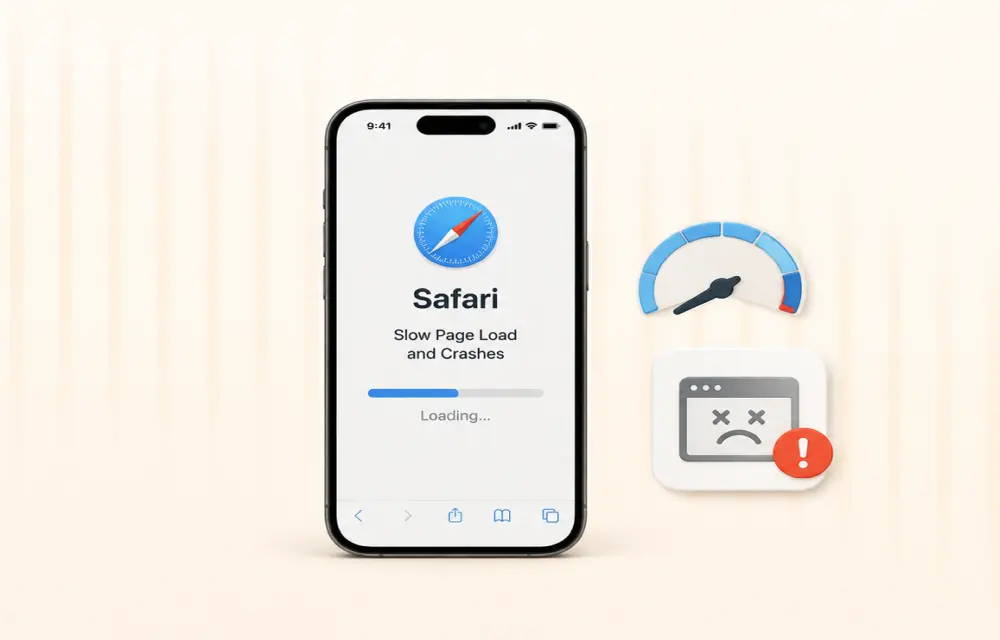 How to Fix Safari Slow Page Load and Crashes After iOS 26 Update